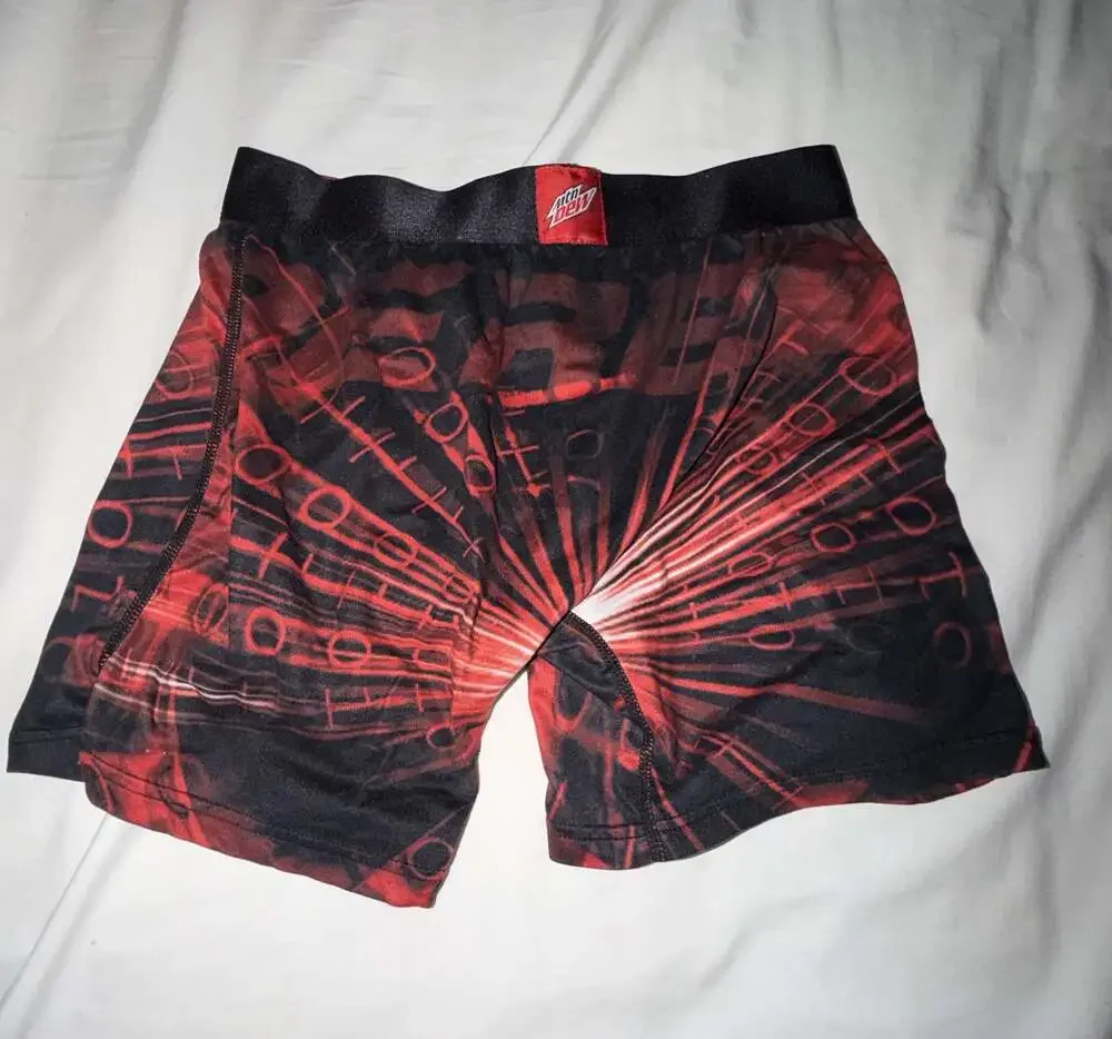 Mountain Dew Code Red Swag Boxer Briefs